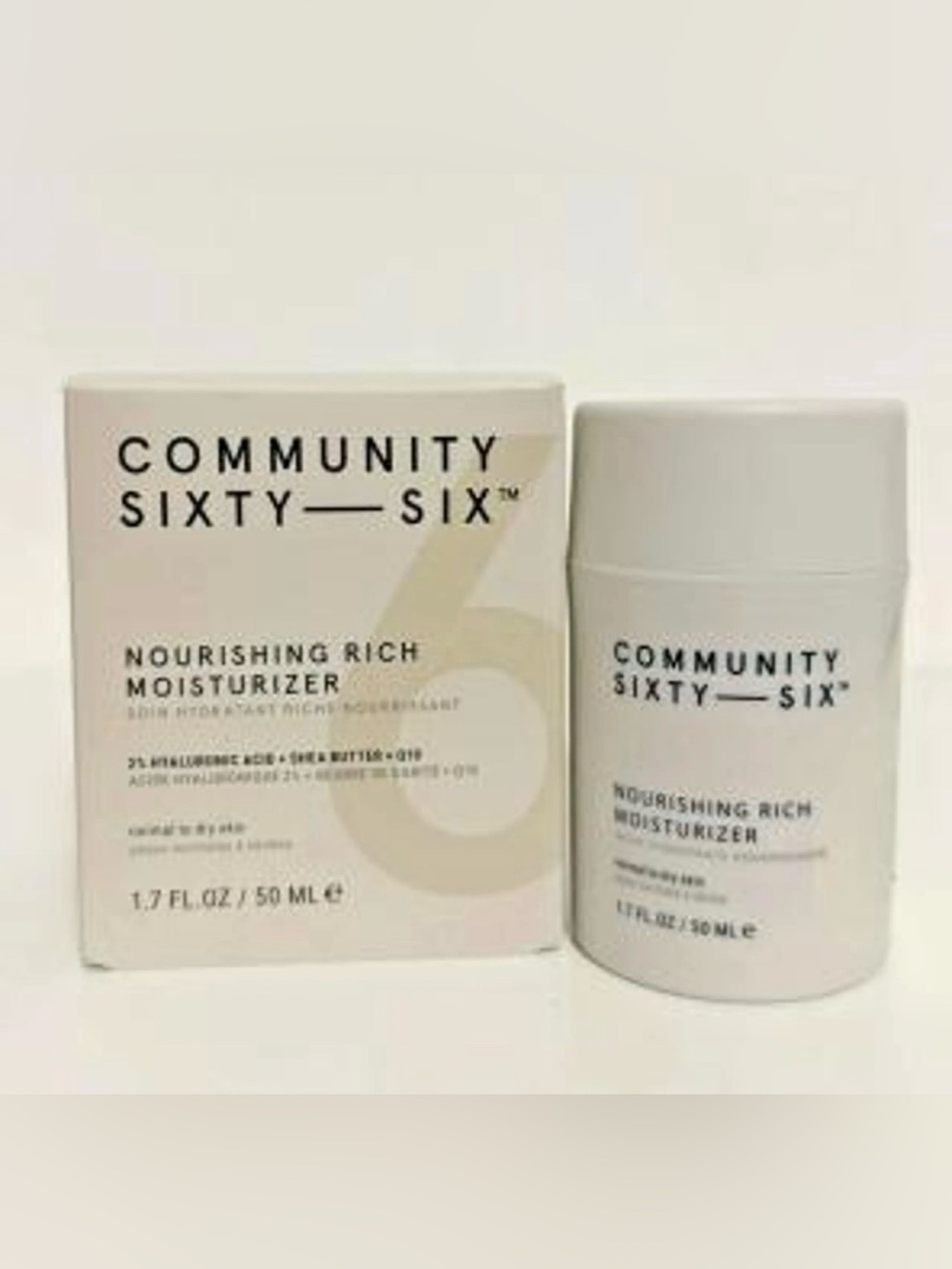 Community Sixty-Six Nourishing Rich Moisturizer 1.7oz NIB MSRP $25